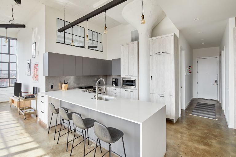 a beautiful modern kitchen